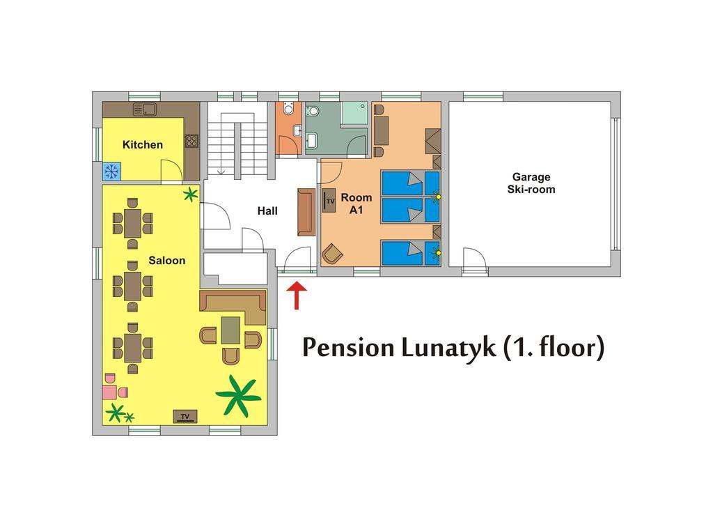 Pension Lunatyk Liptovský Mikuláš Extérieur photo