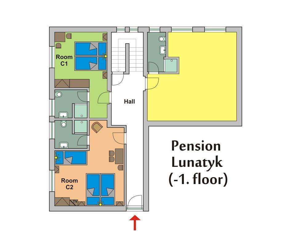 Pension Lunatyk Liptovský Mikuláš Extérieur photo